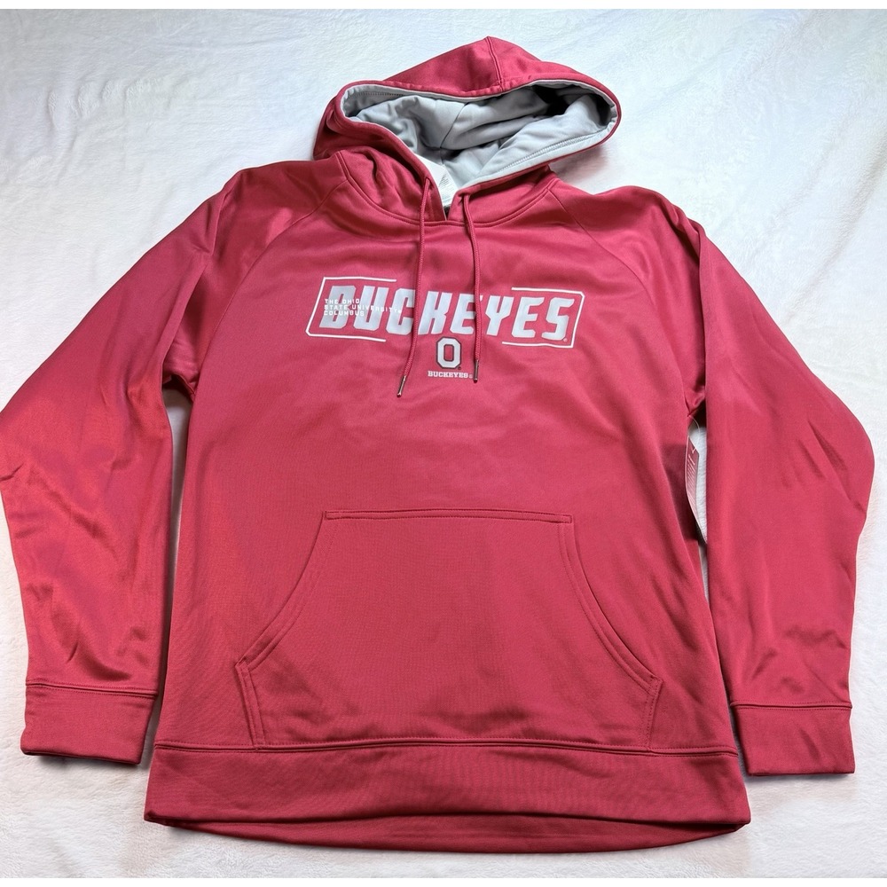 Hanes Ohio State Buckeyes Bundle NWT Men's Medium Hoodie Sweatshirt & T-Shirt